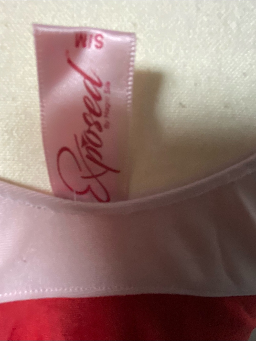 Y2K Pink & Red Cutout Mesh Maid Costume Size S/M - Picture 7 of 7